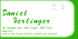 daniel herlinger business card